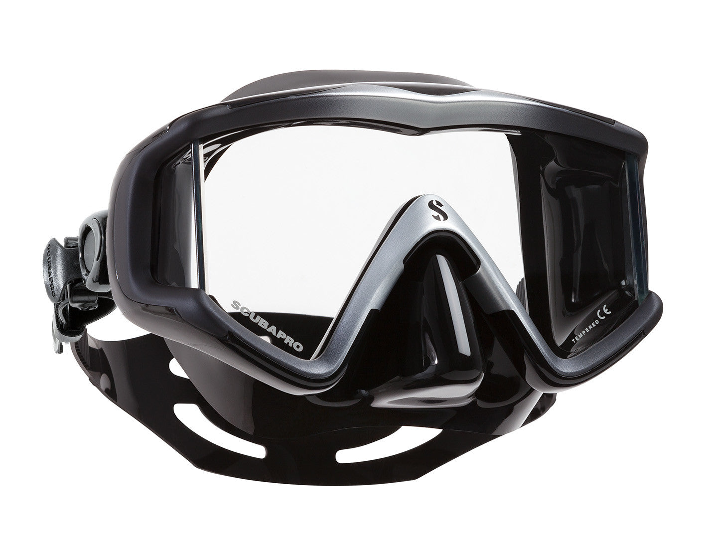 Scubapro Crystal Vu Dive Mask - Silver/Black