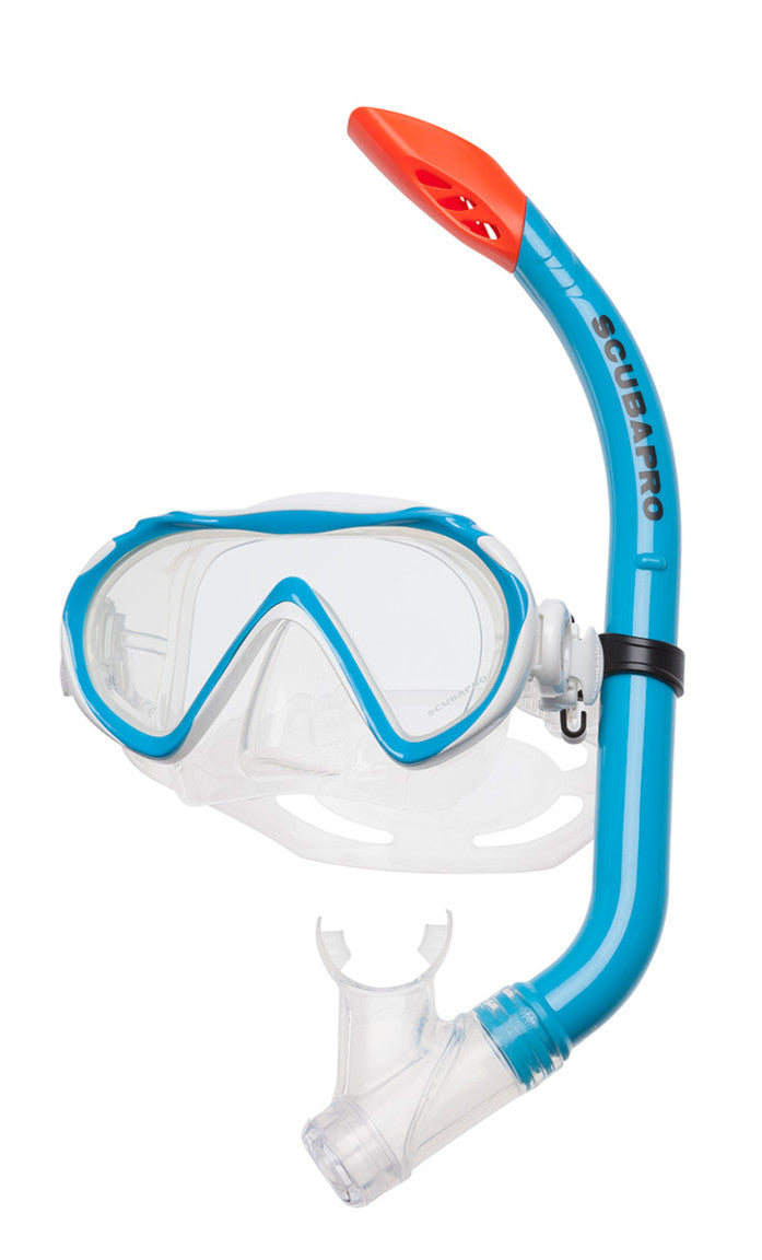 Scubapro Spider Snorkel Combo - Turquoise