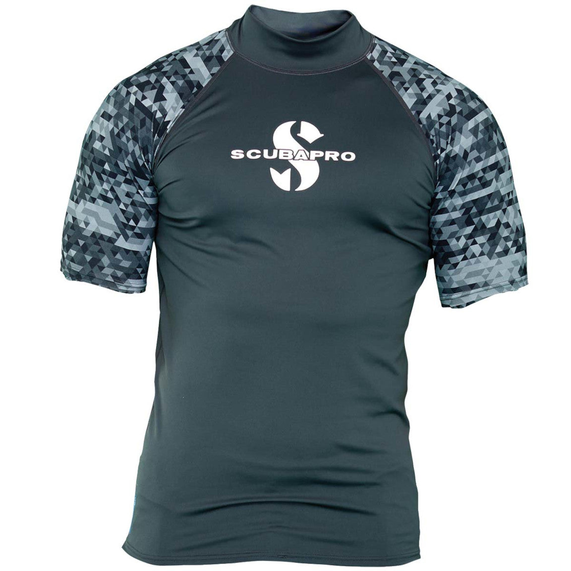 Scubapro UPF 50 Rash Guard, Short Sleeve, Men - Graphite