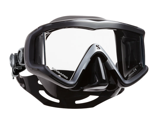 Scubapro Crystal Vu Dive Mask - Silver/Black