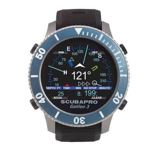 SCUBAPRO Galileo 3 Titanium (G3 Ti) Wrist Dive Computer