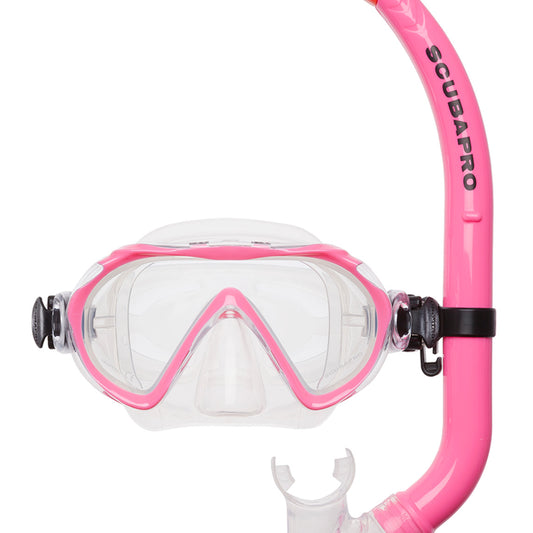Scubapro Spider Snorkel Combo - Pink